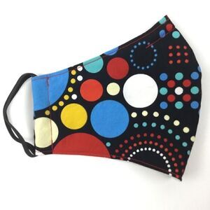 ‎2/$15 - Black Circle Faces Mask, Filti Filter